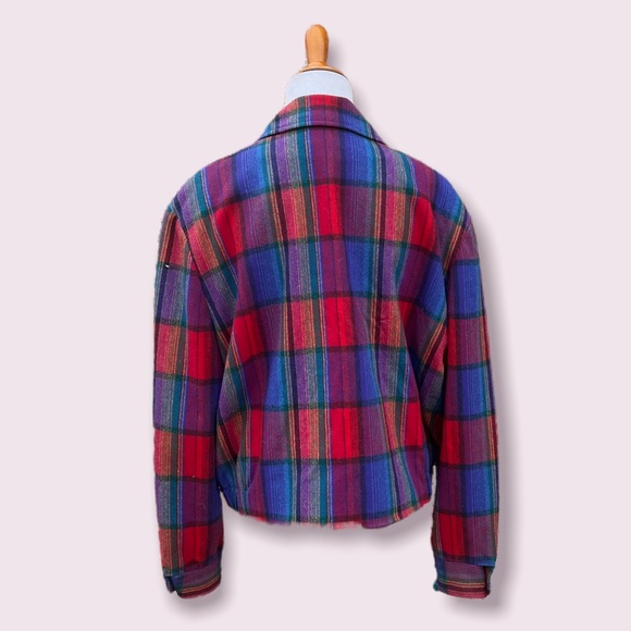 Vintage Pendleton plaid wool jacket - Picture 3 of 4